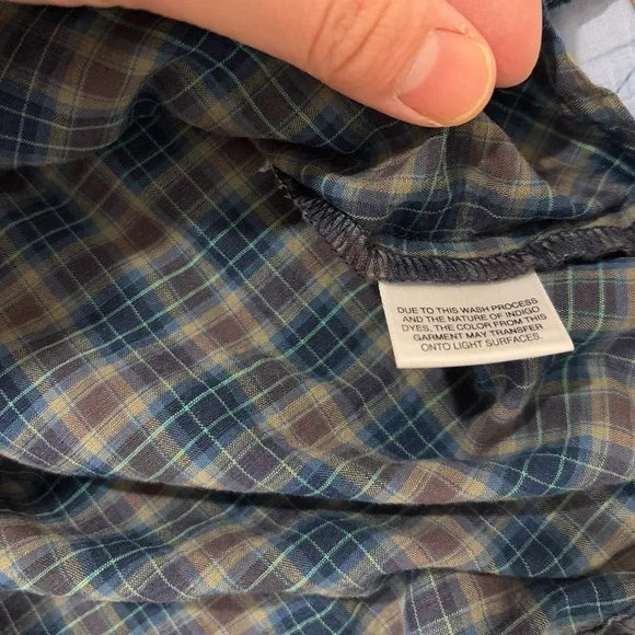 Madewell Plaid Top, Medium - Picture 6 of 7